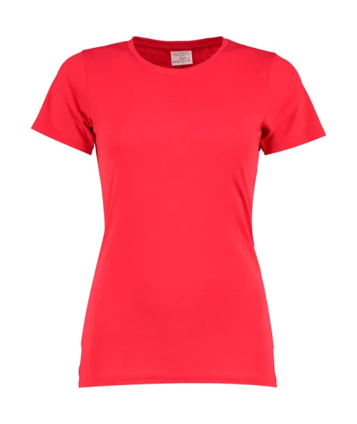  Fashion fit ženska kratka majica, 160 g/m² - Kustom Kit Crvena