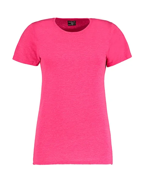  Women's Fashion Fit Superwash® 60º Tee - Kustom Kit Pink Marl