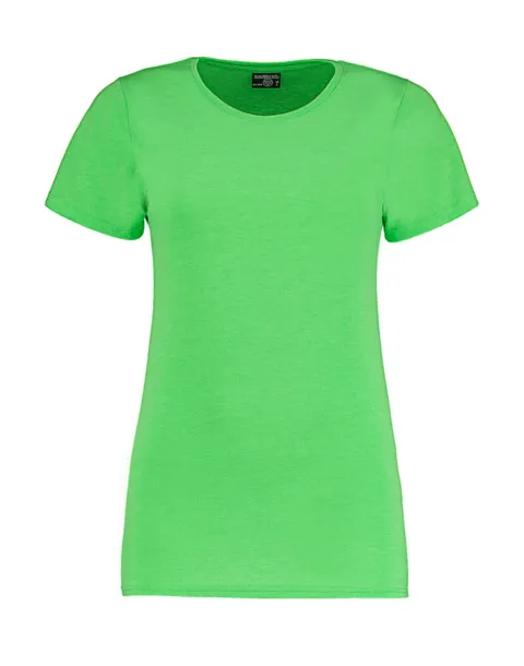  Women's Fashion Fit Superwash® 60º Tee - Kustom Kit Lime Marl