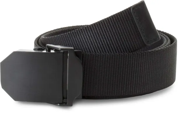  NYLON CANVAS BELT - K-UP Black Black