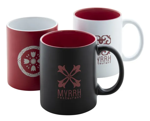 Revery mug White Red