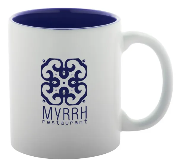 Revery mug White Dark blue