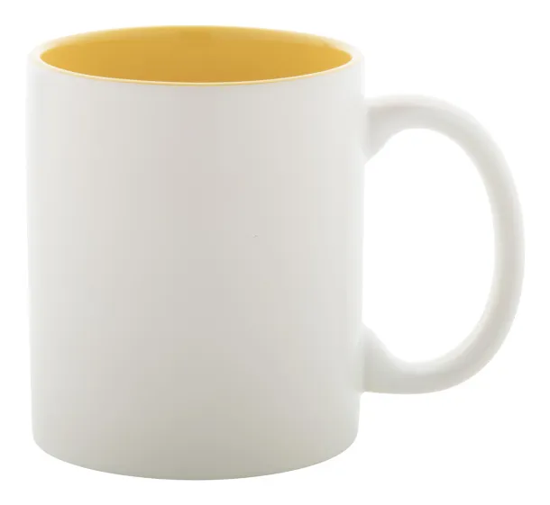 Revery mug White Yellow