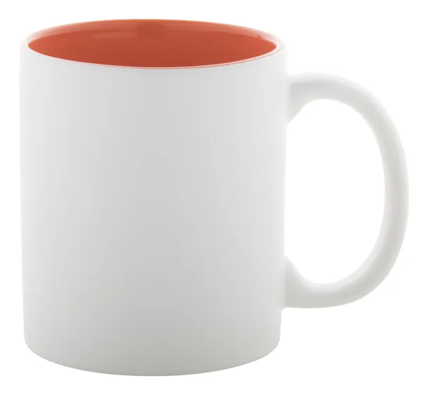 Revery mug White Orange