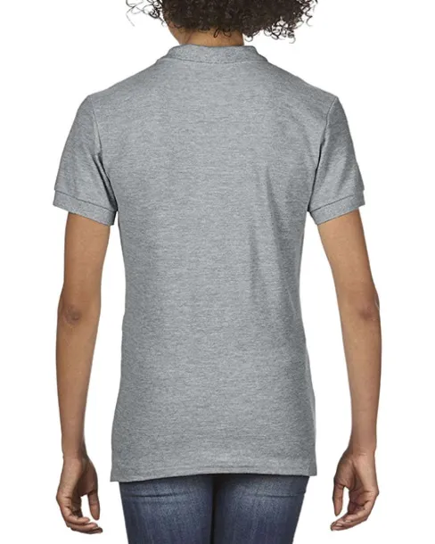  SOFTSTYLE® LADIES' DOUBLE PIQUÉ POLO - Gildan Ideal Oxford Grey