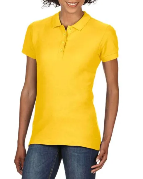  SOFTSTYLE® LADIES' DOUBLE PIQUÉ POLO - Gildan Daisy