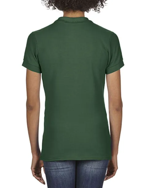  SOFTSTYLE® LADIES' DOUBLE PIQUÉ POLO - Gildan Forest Green