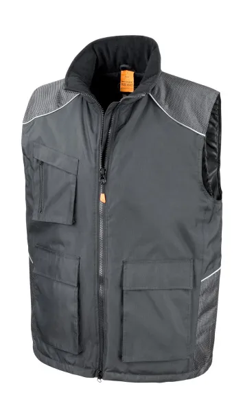  Work-Guard Vostex Bodywarmer - Result Work-Guard Black