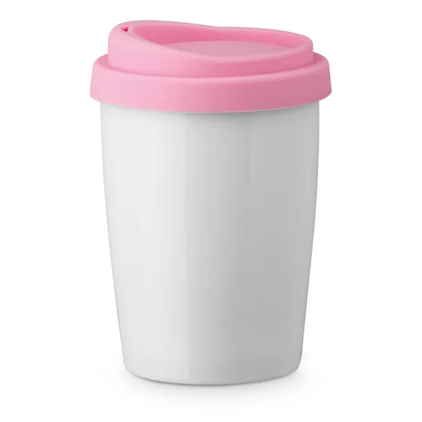 DUWAL putna šalica, 280 ml Svijetlo ružičasta