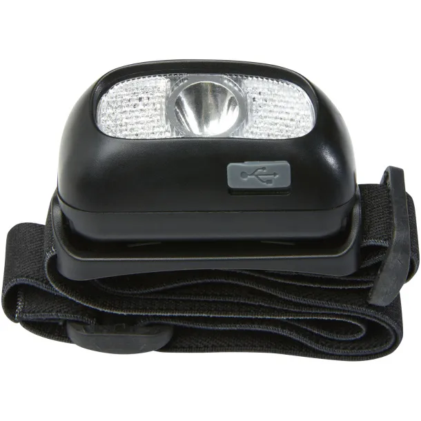 Ray rechargeable headlight - Unbranded Solid black