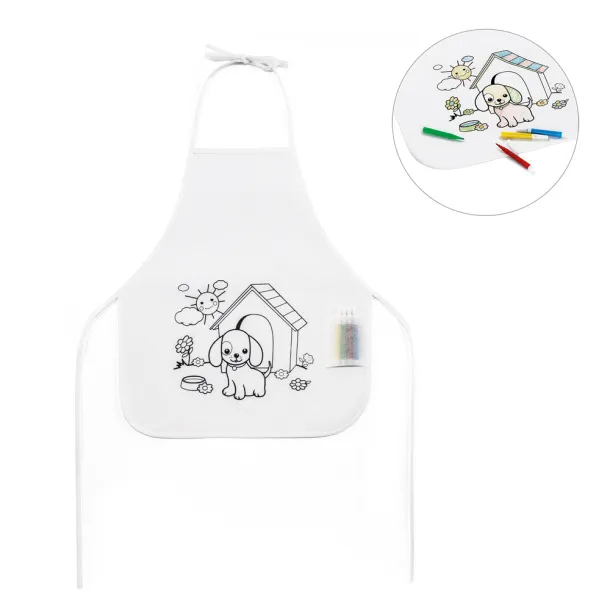 NILO Children's colouring apron