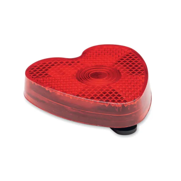 HAERT Heart shaped reflector light Red