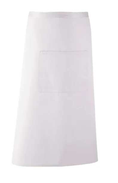  'COLOURS COLLECTION’ BAR APRON WITH POCKET - Premier White