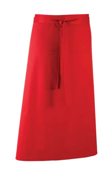  'COLOURS COLLECTION’ BAR APRON WITH POCKET - Premier Red