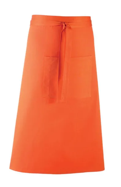  'COLOURS COLLECTION’ BAR APRON WITH POCKET - Premier Orange