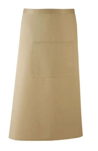  'COLOURS COLLECTION’ BAR APRON WITH POCKET - Premier Khaki