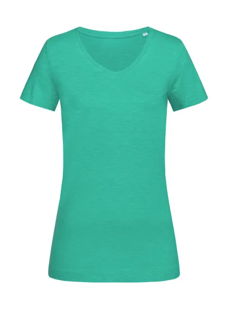  Sharon V-neck Women - Stedman Bahama Green