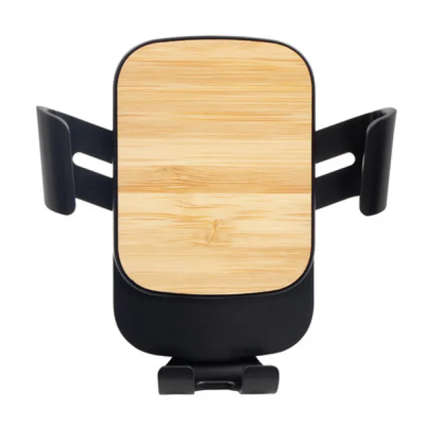 Amberle Gravity mobile phone holder for car, wireless charger 15W Crna