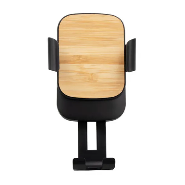 Amberle Gravity mobile phone holder for car, wireless charger 15W Crna