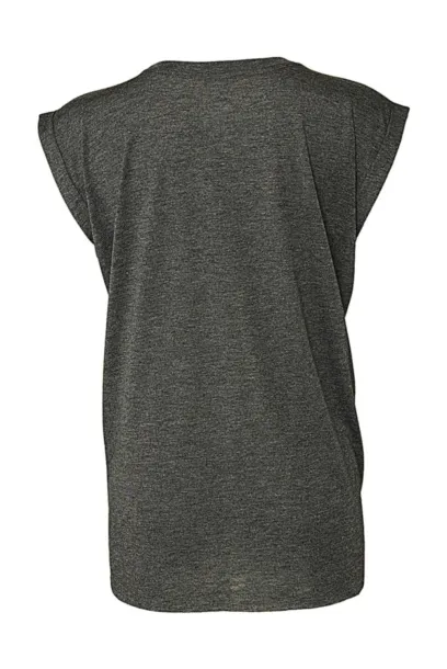  Women's Flowy Muscle Tee Rolled Cuff - Bella+Canvas