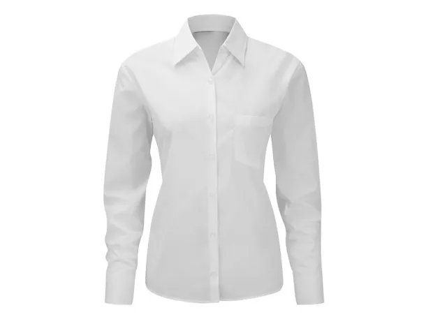 BUSINESS LSL WOMEN women’s long sleeve shirt - EXPLODE White