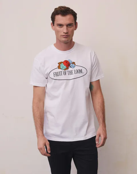  Vintage T Large Logo Print - Fruit of the Loom Vintage Collection