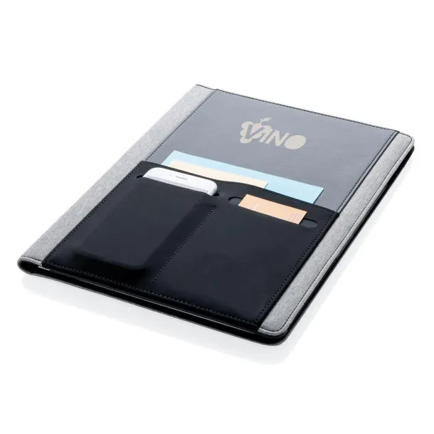  A4 Portfolio with smart pocket Grey