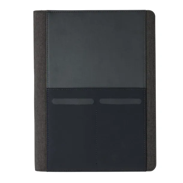  A4 Portfolio with smart pocket Black