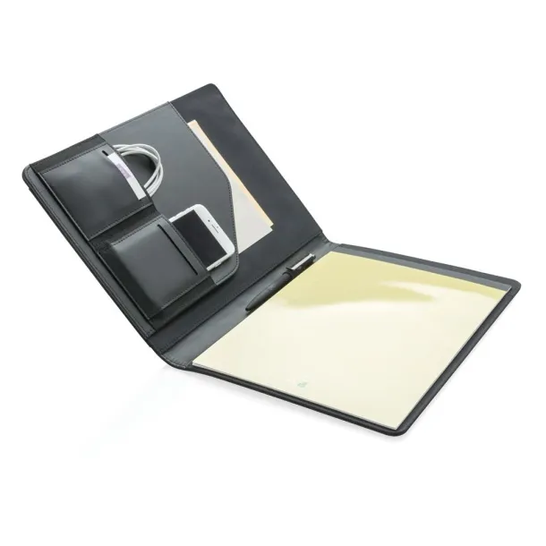  A4 Portfolio with smart pocket Black