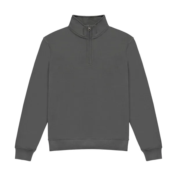  Regular Fit 1/4 Zip Sweatshirt - Kustom Kit Tamno siva