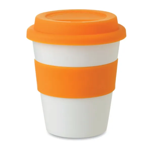 ASTORIA plastična putna čaša, 350 ml Narančasta