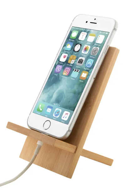 Gibba bamboo mobile holder Natural