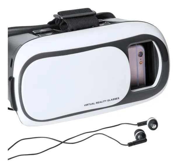 Bercley virtual reality headset White Black