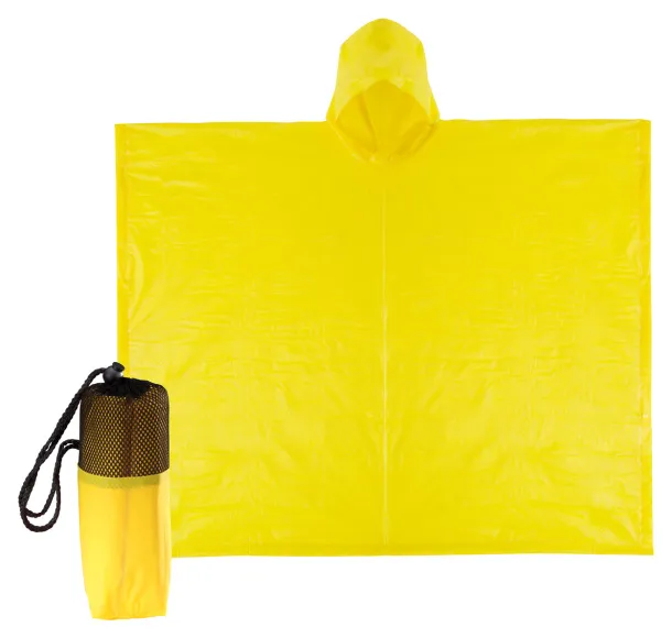 Drizzle poncho Yellow