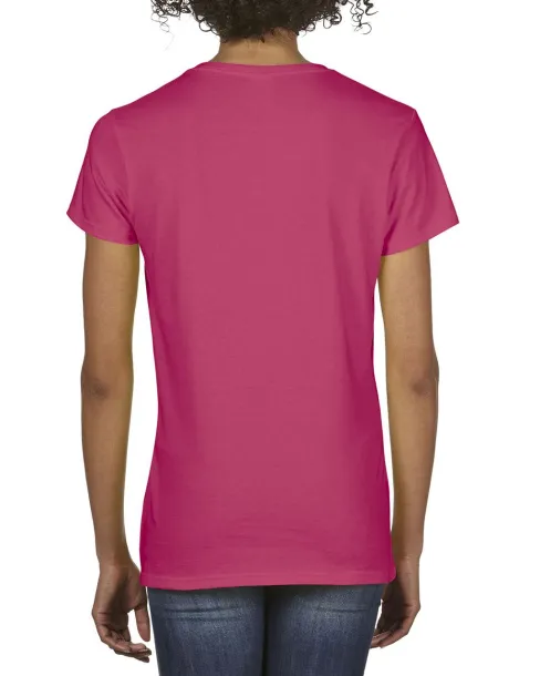  PREMIUM COTTON® LADIES' V-NECK T-SHIRT - Gildan Heliconia