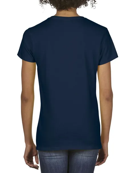  PREMIUM COTTON® LADIES' V-NECK T-SHIRT - Gildan Navy