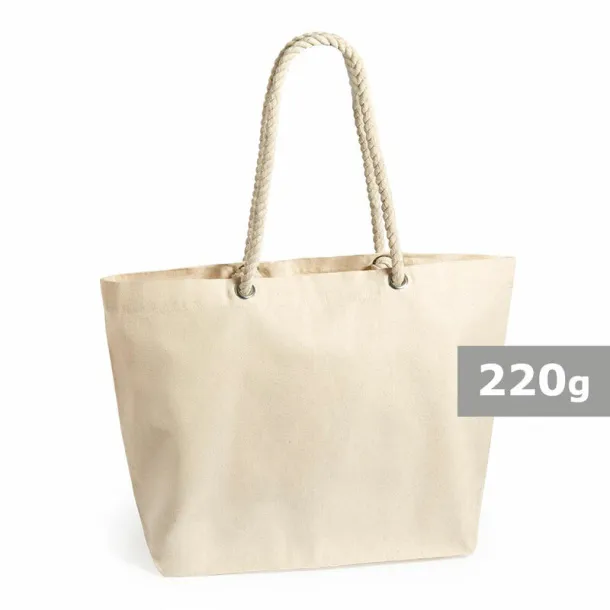  Cotton shopping bag, 220 g/m2 neutral