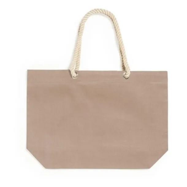  Cotton shopping bag, 220 g/m2 brown