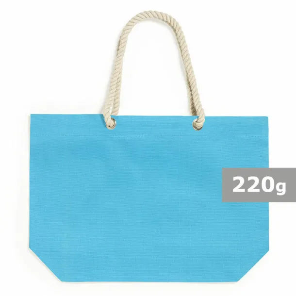  Pamučna torba za kupovinu, 220 g/m2 light blue