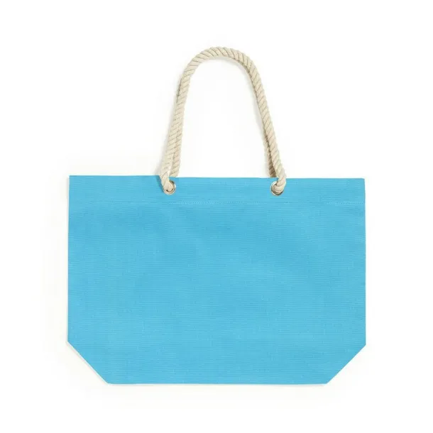  Cotton shopping bag, 220 g/m2 light blue