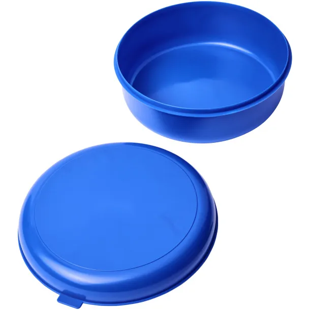 Miku round plastic pasta box - PF Manufactured Blue
