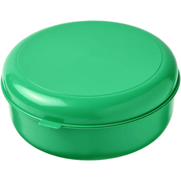 Miku okrugla plastična kutija za hranu - PF Manufactured Zelena