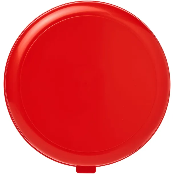 Miku round plastic pasta box - PF Manufactured Red