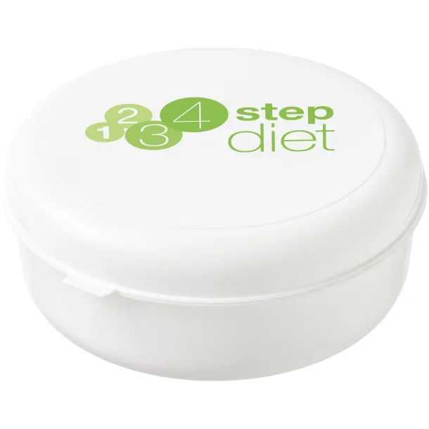 Miku round plastic pasta box - PF Manufactured White