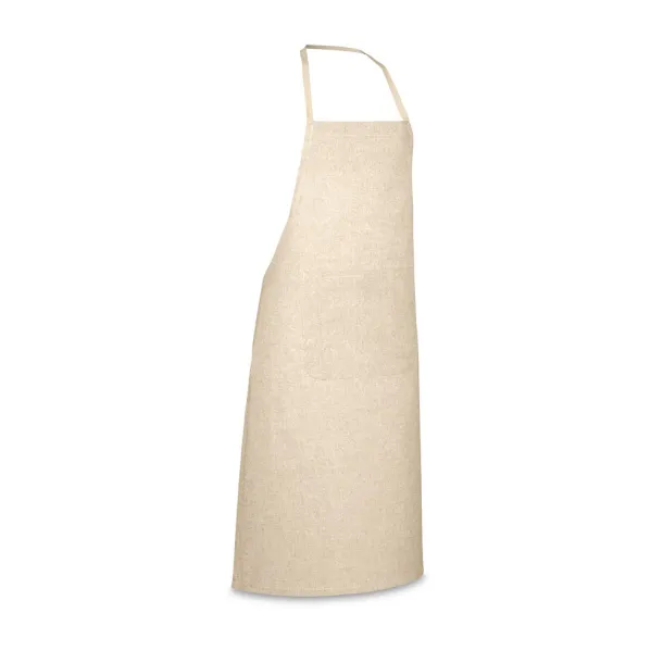 ZIMBRO Recycled cotton apron Natural