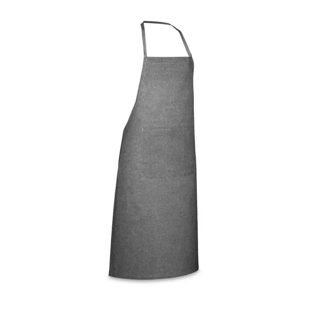 ZIMBRO Recycled cotton apron Black