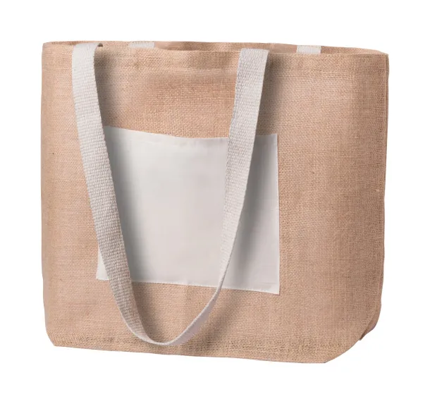 Argent beach bag Natural