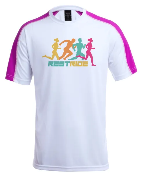 Tecnic Dinamic Comby sport T-shirt Pink White