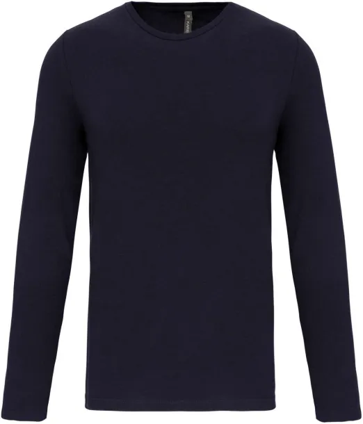  MEN'S LONG-SLEEVED CREW NECK T-SHIRT- 160 g/m² - Kariban Navy