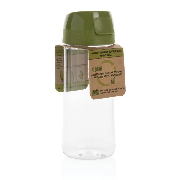  Tritan™ Renew bottle 0,5L Made In EU - XD Collection 45533C Transparent